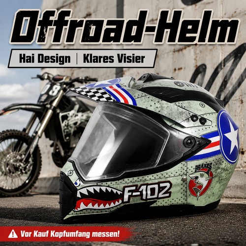 Offroad helm hai design - offroad-helm,