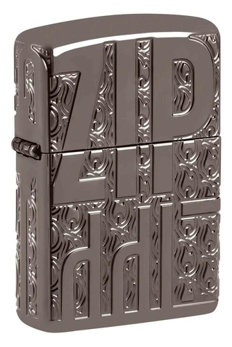 Zippo feuerzeug logo black - ,