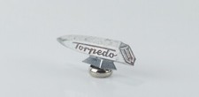 Schutzblechreiter Torpedo Emblem Abzeichen Fahrrad Lenkstange Reklame Sammler ✅