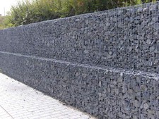 12m Gabionenwand 2m hoch