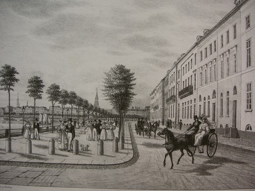 Hamburg neuer jungfernstieg - hamburg, jungfernstieg´