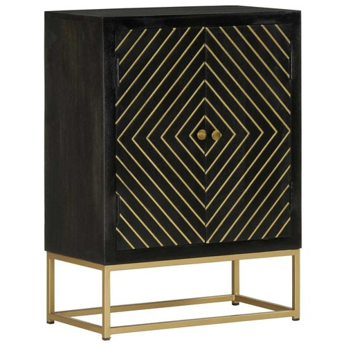 Sideboard mit türen - mit, schwarz