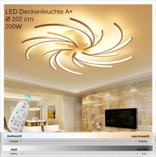 2042-5 White LED Deckenleuchte
