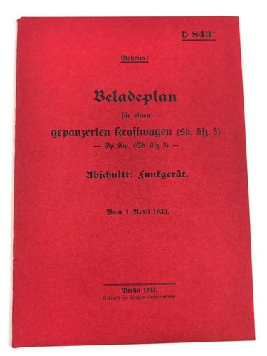 "Beladeplan für einen
