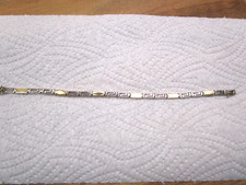 Armband 585 Gelb- und  Weißgold 14K - Christ - 5,9 Gramm - 19 cm