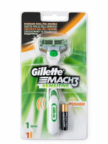 Gillette mach3 sensitive - gillette, power