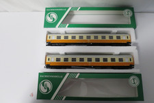 SACHSEN MODELLE H0 -  Schnellzugwagen  DR 2.+1. Kl.  14335  + 14338 - OVP