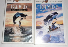 Free Willy 1+2 VHS Cassette