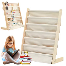 HOLZ-BÜCHERREGAL BIBLIOTHEK