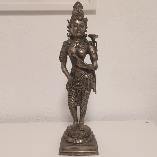 Indische metall skulptur figur - skulptur,
