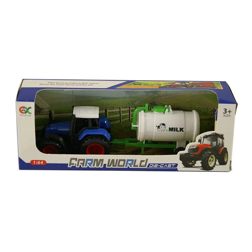 Kleiner traktor mit anhänger - mit,