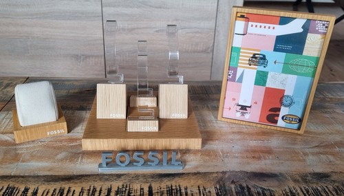 Fossil uhrenständer konvolut - uhrenständer,