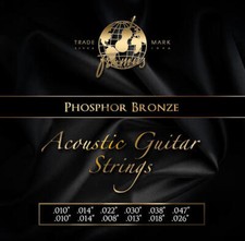 FRAMUS Phosphor Bronze Acoustic Guitar String Set - 12-String, .010"-.047"