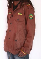 Rasta,  Kapuzen Jacke, Braun