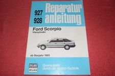 Reparaturanleitung Reparaturhandbuch Ford Scorpio '85  1.8/2.0 ab 1985