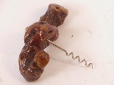 KORKENZIEHER AUS EDLEM WURZELHOLZ