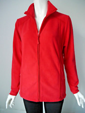 moorhead Fleece-Jacke NEU Gr. M 38- 40 schönes fülliges Fleece Rot Polyester