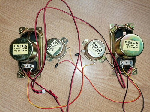 Lautsprecher satz mit kabel - satz,
