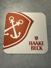 Bierdeckel Coaster Beermat Haake Beck  #1070