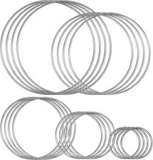 20 Stück Metallringe zum