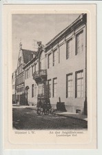 AK  Münster Westf. ,   An der Aegidiistrasse  Landsberger Hof   sehr alt !!