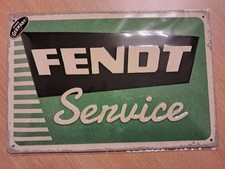 Blechschild Fendt Service OVP