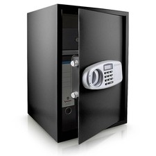 Schranktresor Wandsafe Safe Tresor Aktentresor elektronisch Schwarz Bituxx®
