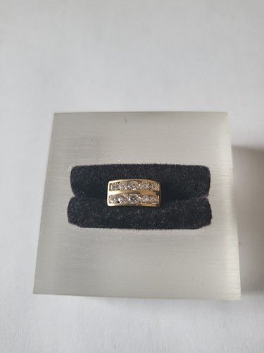 Einzelner 585er gold ohrringe - 585er,
