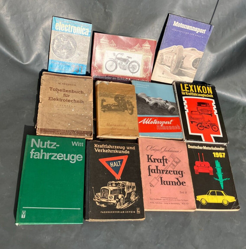 Altes buch motorrad auto - buch,