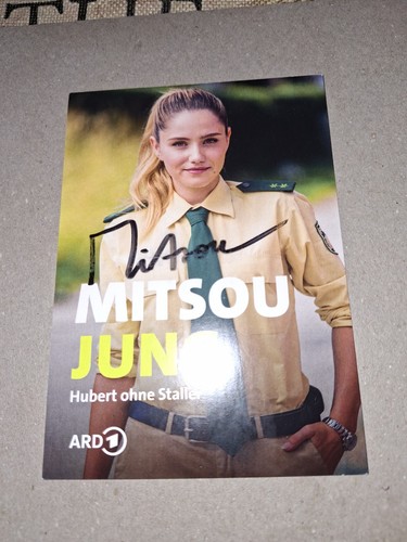 Autogrammkarte mitsou jung - autogrammkarte,