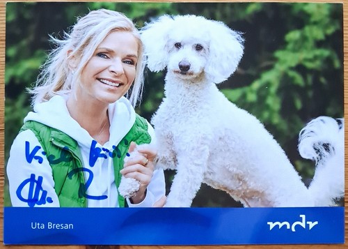 Uta bresan orig autogramm - bresan,