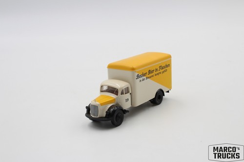 Brekina koffer lkw becker - brekina, koffer-lkw