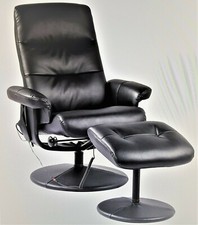 Sessel Relaxsessel Massagesessel Hocker Alpha Techno 2126 , Neu