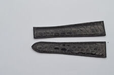 CARTIER LEDER ARMBAND 22MM FALTSCHLIESSE 16MM NEU 22-16 NEU SCHWARZ TANK