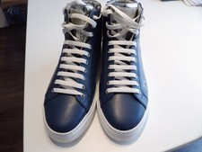 MCM München Herren High Sneaker Blau Gr. 42 Herren NEU Selten Ansehen TOP NP499€