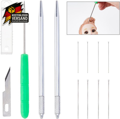 Puppenhaarwerkzeug set tlg - set, 12-tlg
