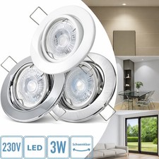 LED Einbaustrahler 230V • 3W