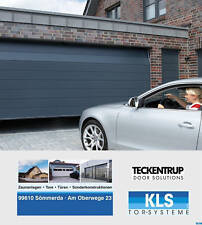 Teckentrup Garagentor + Antrieb | CarTeck | Sektionaltor | Mittelsicke | RAL