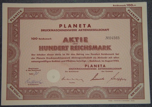 Planeta druckmaschinenwerk - planeta,