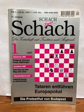 Schach die Zeitschrift und Anspruch Heft 1 1997