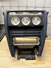 Holz Konsole blau Kassetten