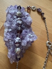 LR Kette Joyce Lagoon Treasures dreireihig verstellbar 40-46 cm Rhodiumoptik