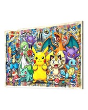 Pokemon Leinwand Bild Anime