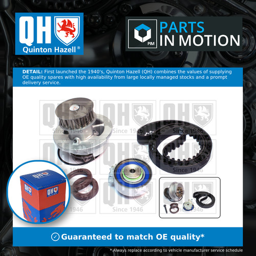 Timing belt water pump kit - timing,