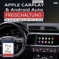 Audi A1 GB & Q3 F3 | CARPLAY Wireless & Android Auto | MH2p Nachrüstung Update