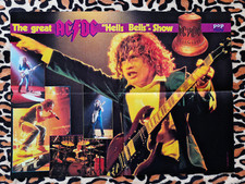 AC / DC " HELLS BELLS " Show * 80er Poster * 56 x 41
