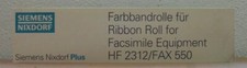 Siemens Faxrolle Farbband Thermotransfer f. Facsimile Equipment HF 2312  Fax 550