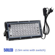 50 150W LED Schwarzlicht Strahler UV Fluter Scheinwerfer Bühnenlicht Party Lampe