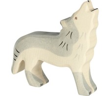 WOLF heulend von Holztiger