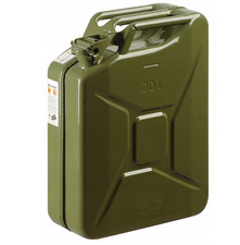 5x Kraftstofftank 20L Stahl
